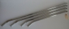10 Pack of 34" Chrome Tie-Down Bars for Car Haulers